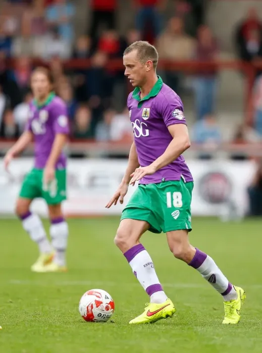 Framed Print : Aaron Wilbraham in Action: Fleetwood Town vs. Bristol City, League 1 Football Match, 2014 Framed Print : Aaron Wilbraham in Action: Fleetwood Town vs. Bristol City, League 1 Football Match, 2014
