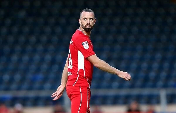 Aaron Wilbraham Leads Bristol City in EFL Cup Clash against Wycombe Wanderers, Adams Park, 2016