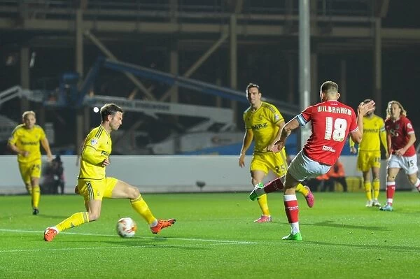 Aaron Wilbraham Scores the First Goal: Bristol City vs. Nottingham Forest, 2015