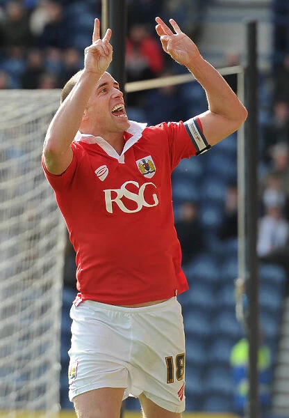 Aaron Wilbraham's 20th Goal of the Season: Preston North End vs. Bristol City, 11-04-2015