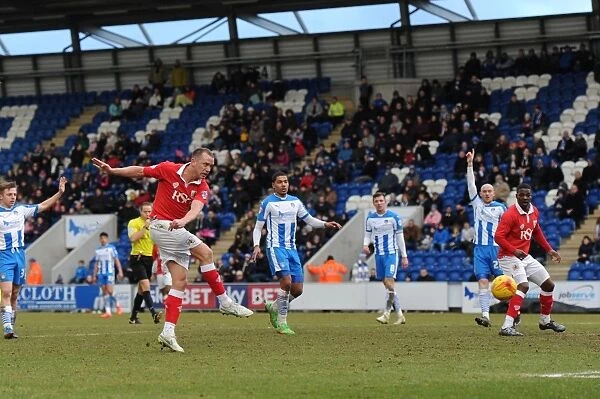 Aaron Wilbraham's Disallowed Goal: Colchester United vs. Bristol City, Sky Bet League One (February 21, 2015)