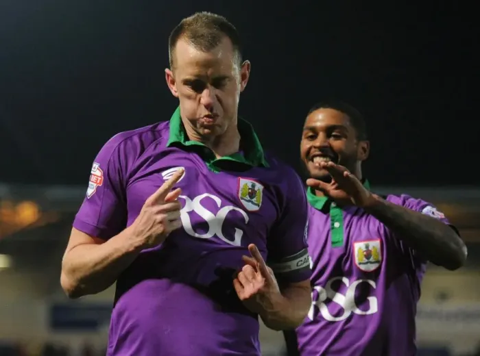 Framed Print : Aaron Wilbraham's Goal Celebration: Doncaster Rovers vs. Bristol City, Sky Bet League One (February 24, 2015) Framed Print : Aaron Wilbraham's Goal Celebration: Doncaster Rovers vs. Bristol City, Sky Bet League One (February 24, 2015)