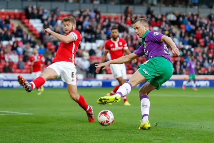 Framed Print : Aaron Wilbraham's Stunning Goal: Bristol City Triumphs Over Barnsley Framed Print : Aaron Wilbraham's Stunning Goal: Bristol City Triumphs Over Barnsley