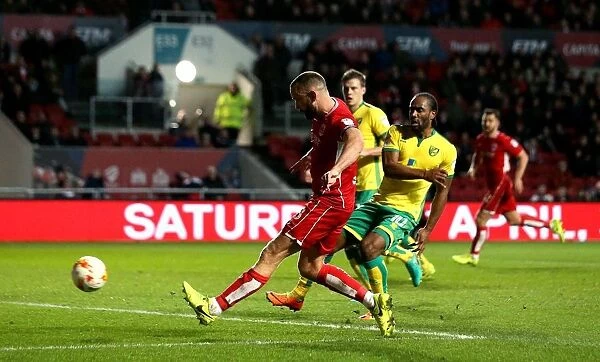 Aaron Wilbraham's Stunning Shot: Bristol City vs. Norwich City, Sky Bet Championship (07.03.2017)
