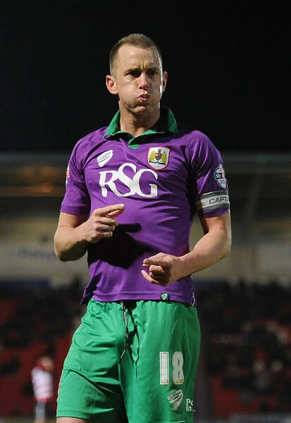 Aaron Wilbraham's Thrilling Goal Celebration: Doncaster Rovers vs. Bristol City, Sky Bet League One (February 24, 2015)