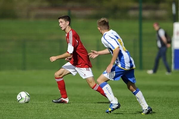 Action-Packed: Bristol City U18 vs Brighton & Hove Albion U18 - Young Stars Battle it Out on the Football Field