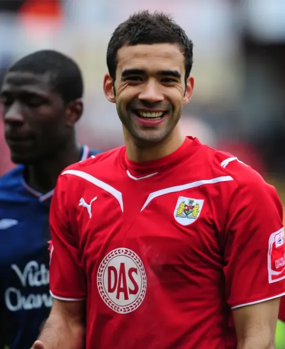 Framed Print : Action-Packed Performance: Liam Fontaine's Championship Showdown at Ashton Gate - Bristol City vs Nottingham Forest (03 / 04 / 2010) Framed Print : Action-Packed Performance: Liam Fontaine's Championship Showdown at Ashton Gate - Bristol City vs Nottingham Forest (03 / 04 / 2010)