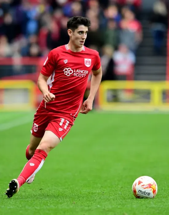 Framed Print : Action-Packed Performance: Callum O'Dowda Shines for Bristol City Against Nottingham Forest (October 1, 2016, Sky Bet Championship, Ashton Gate Stadium)