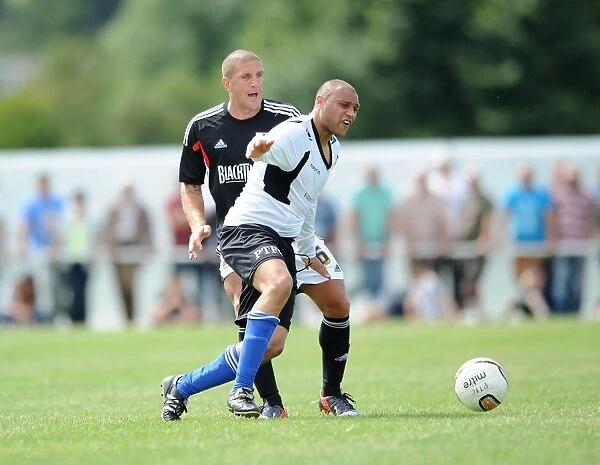 Adam El-Abd in Action: Portishead Town vs. Bristol City Pre-Season Friendly