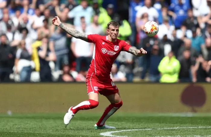 Framed Print : Aden Flint in Action: Bristol City vs Birmingham City, Sky Bet Championship (07.05.2017) Framed Print : Aden Flint in Action: Bristol City vs Birmingham City, Sky Bet Championship (07.05.2017)