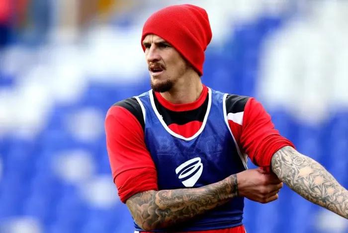 Framed Print : Aden Flint of Bristol City in Action Against Birmingham City, 2016 Framed Print : Aden Flint of Bristol City in Action Against Birmingham City, 2016
