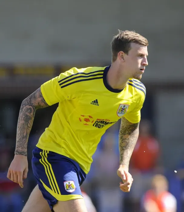 Framed Print : Aden Flint of Bristol City in Action against Clevedon Town, Pre-Season Friendly, 2013 Framed Print : Aden Flint of Bristol City in Action against Clevedon Town, Pre-Season Friendly, 2013
