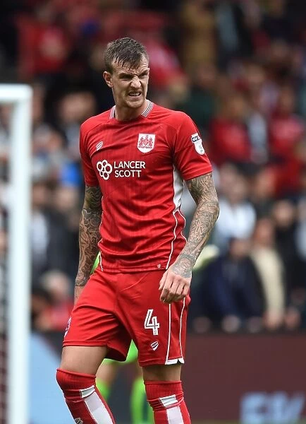 Aden Flint of Bristol City in Action Against Newcastle United, Sky Bet Championship 2016