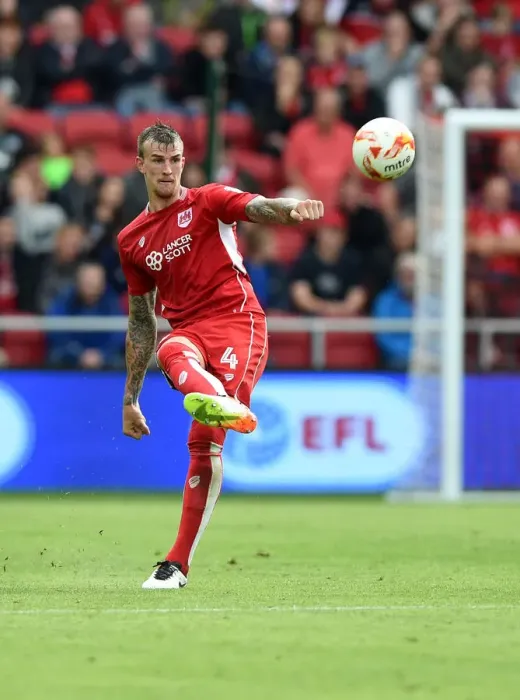Framed Print : Aden Flint of Bristol City vs Newcastle United, Sky Bet Championship 2016