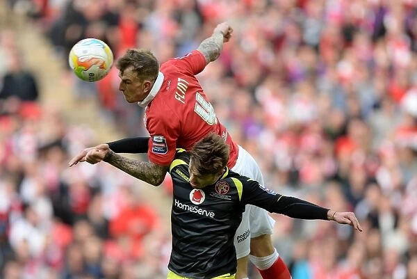Aden Flint Claims High Ball Victory for Bristol City in Johnstone's Paint Trophy Final vs Walsall