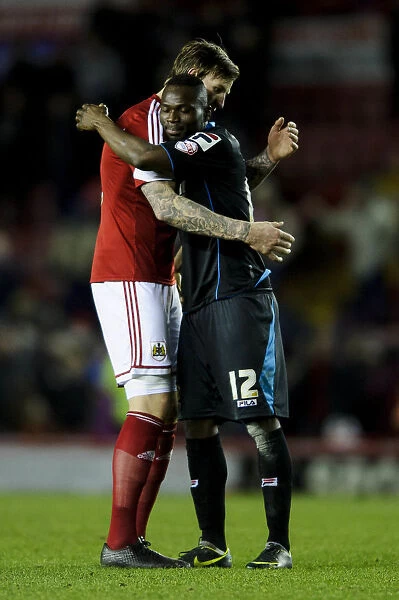 Aden Flint Consoles Disappointed Francois Zoko After Bristol City's 4-1 Victory