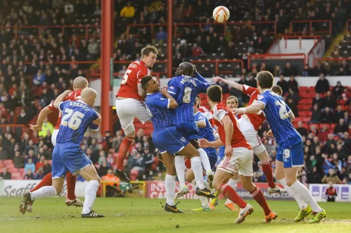 Framed Print : Aden Flint Heads the Ball: Bristol City vs Gillingham, Sky Bet League One, 2014 Framed Print : Aden Flint Heads the Ball: Bristol City vs Gillingham, Sky Bet League One, 2014