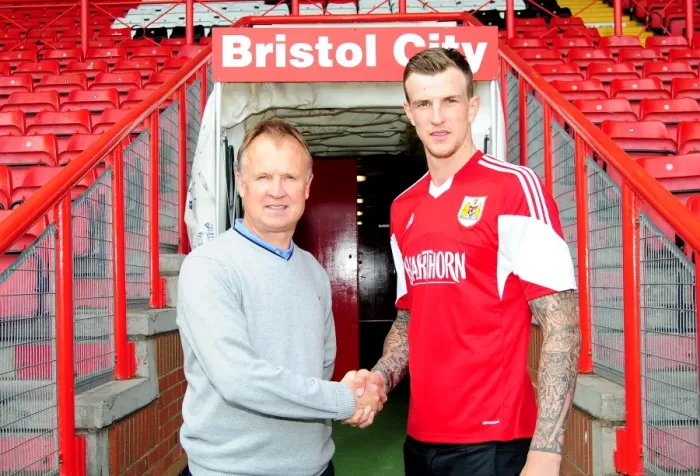 Framed Print : Aden Flint Joins Bristol City: First Team Photo Framed Print : Aden Flint Joins Bristol City: First Team Photo