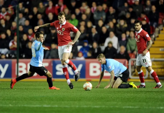 Framed Print : Aden Flint Saves the Day: Bristol City vs. Bradford City, 2014 Framed Print : Aden Flint Saves the Day: Bristol City vs. Bradford City, 2014
