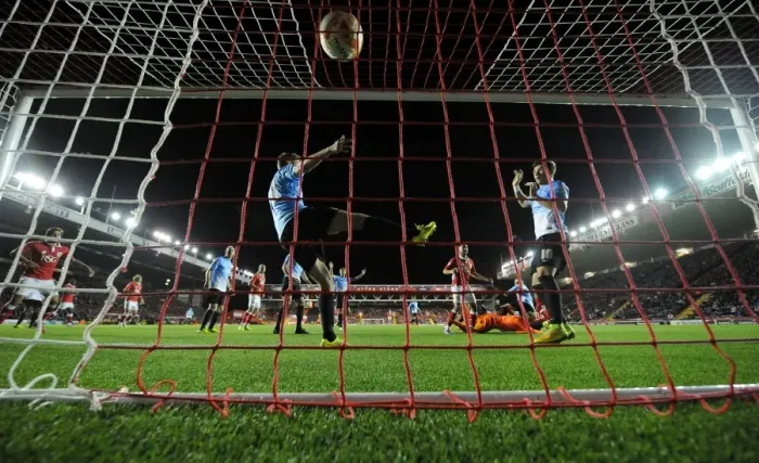 Framed Print : Aden Flint Scores Double: Bristol City Thrash Bradford City Framed Print : Aden Flint Scores Double: Bristol City Thrash Bradford City