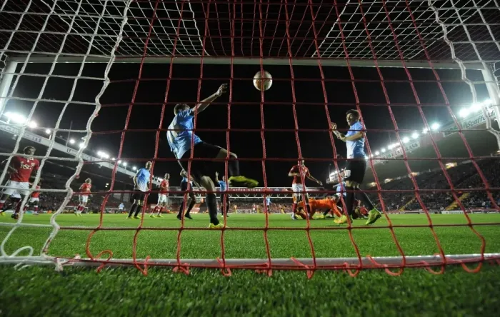 Framed Print : Aden Flint Scores Double: Bristol City Thrashes Bradford City 3-0 Framed Print : Aden Flint Scores Double: Bristol City Thrashes Bradford City 3-0