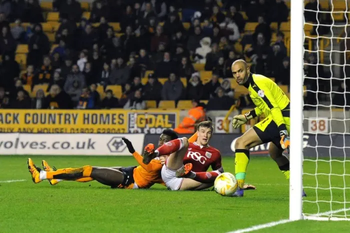 Framed Print : Aden Flint Scores the Equalizer: Wolves vs. Bristol City, Sky Bet Championship (08 / 03 / 2016) Framed Print : Aden Flint Scores the Equalizer: Wolves vs. Bristol City, Sky Bet Championship (08 / 03 / 2016)