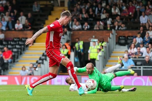 Aden Flint Scores a Stunner: Bristol City Crushes Fulham 0-4