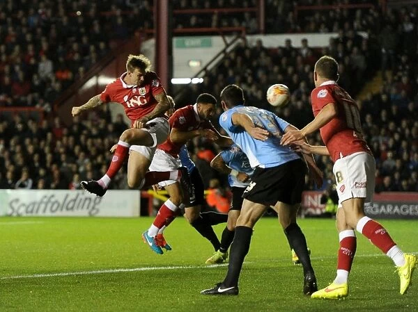 Aden Flint Scores: Thrilling Moment as Bristol City Takes the Lead Against Bradford City, 21 October 2014
