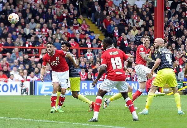 Aden Flint Scores the Winning Goal: Bristol City vs Walsall, Sky Bet League One, May 2015