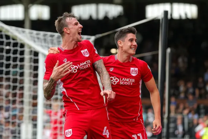 Framed Print : Aden Flint's Brace: Bristol City's 0-4 Thrashing of Fulham (Sky Bet EFL Championship, 2016)