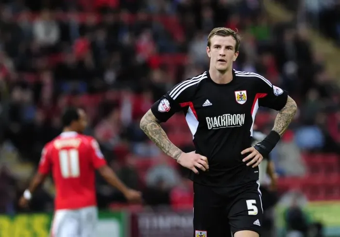 Framed Print : Aden Flint's Disappointment: Crewe vs. Bristol City, 2013 Framed Print : Aden Flint's Disappointment: Crewe vs. Bristol City, 2013