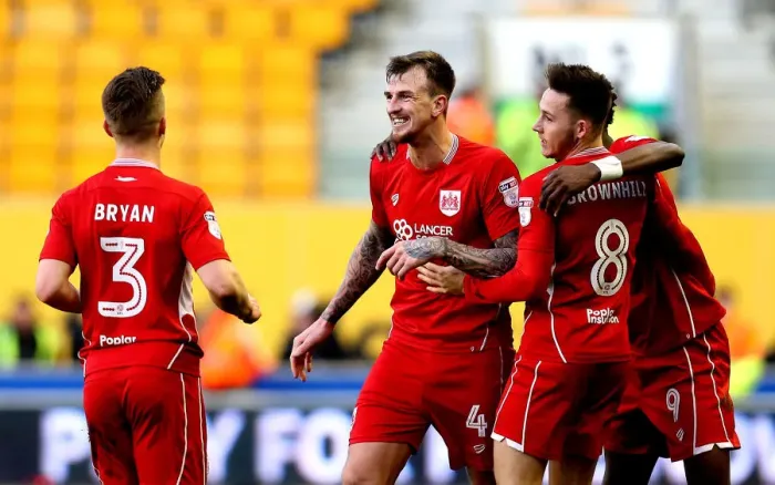 Framed Print : Aden Flint's Dramatic Goal: Bristol City's 2-1 Comeback at Wolverhampton Wanderers Framed Print : Aden Flint's Dramatic Goal: Bristol City's 2-1 Comeback at Wolverhampton Wanderers