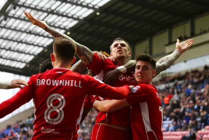 Framed Print : Aden Flint's Euphoric Goal Celebration: Wigan Athletic vs. Bristol City, Sky Bet Championship (11 March 2017) Framed Print : Aden Flint's Euphoric Goal Celebration: Wigan Athletic vs. Bristol City, Sky Bet Championship (11 March 2017)
