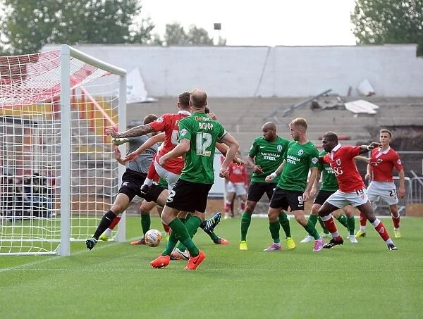 Aden Flint's Game-Winning Goal: Bristol City's Victory against Scunthorpe United, September 2014