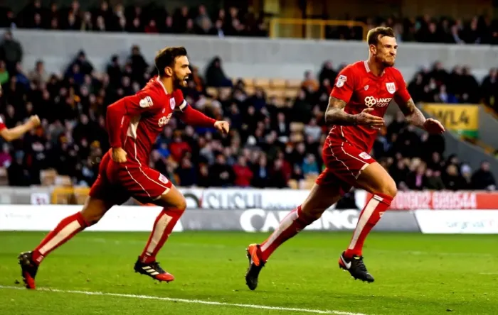 Framed Print : Aden Flint's Goal: Bristol City Takes a 2-1 Lead Over Wolverhampton Wanderers Framed Print : Aden Flint's Goal: Bristol City Takes a 2-1 Lead Over Wolverhampton Wanderers