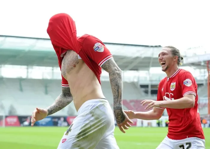 Framed Print : Aden Flint's Hat-Trick: Bristol City's Thrilling Victory Over Walsall (03.05.2015) Framed Print : Aden Flint's Hat-Trick: Bristol City's Thrilling Victory Over Walsall (03.05.2015)