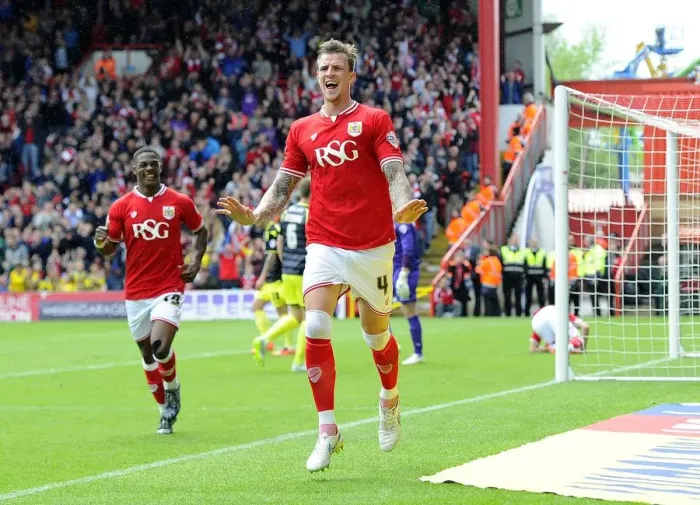 Framed Print : Aden Flint's Hat-trick Heroics: Bristol City's Victory Over Walsall, Sky Bet League One, 03.05.2015 Framed Print : Aden Flint's Hat-trick Heroics: Bristol City's Victory Over Walsall, Sky Bet League One, 03.05.2015