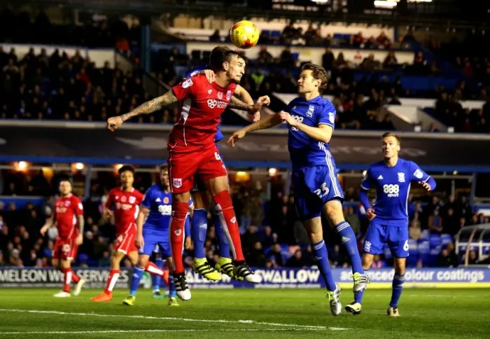 Framed Print : Aden Flint's Head-Flick: Birmingham City vs. Bristol City, 2016 Framed Print : Aden Flint's Head-Flick: Birmingham City vs. Bristol City, 2016