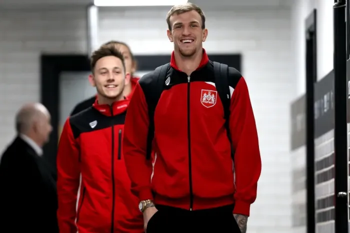 Framed Print : Aden Flint's Smile Before Derby County vs. Bristol City Championship Clash (11 / 02 / 2017) Framed Print : Aden Flint's Smile Before Derby County vs. Bristol City Championship Clash (11 / 02 / 2017)