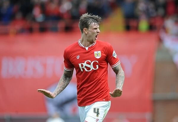 Aden Flint's Thrilling Goal: Bristol City's Victory Over Walsall, Sky Bet League One, May 2015