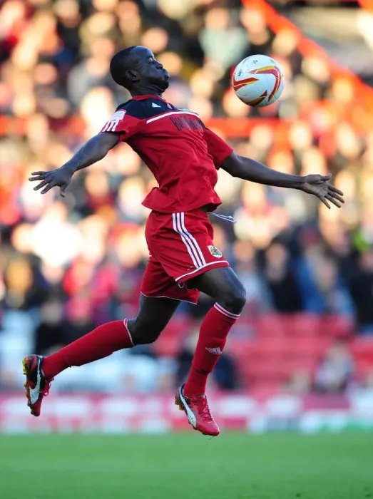 Framed Print : Adomah in Action: Bristol City vs Charlton Athletic, Championship Football Match, Ashton Gate Stadium (11 / 11 / 2012) Framed Print : Adomah in Action: Bristol City vs Charlton Athletic, Championship Football Match, Ashton Gate Stadium (11 / 11 / 2012)