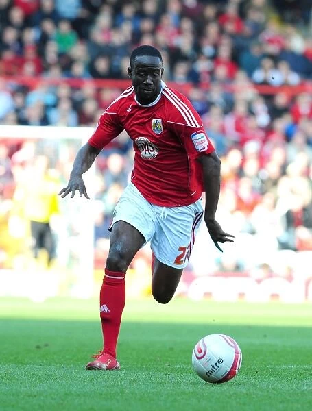 Adomah in Action: Championship Clash between Bristol City and Burnley (19 / 03 / 2011)