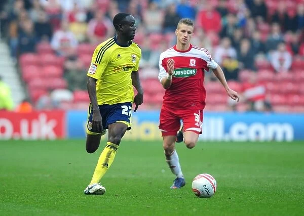 Adomah Sprints Ahead: Middlesbrough vs. Bristol City, 24 / 03 / 2012