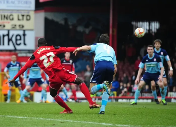 Framed Print : Adomah Stunner: Bristol City vs. Middlesbrough, 09-03-2013 Framed Print : Adomah Stunner: Bristol City vs. Middlesbrough, 09-03-2013