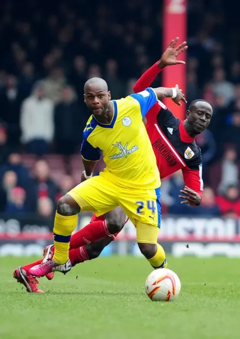 Framed Print : Adomah vs. Lita: A Former Teammates Battle in Bristol City vs. Sheffield Wednesday (April 1, 2013) Framed Print : Adomah vs. Lita: A Former Teammates Battle in Bristol City vs. Sheffield Wednesday (April 1, 2013)