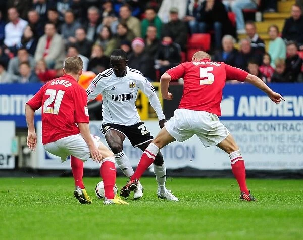Adomah vs Morrison and Gower: Intense Battle at The Valley, Charlton Athletic vs Bristol City, 2013