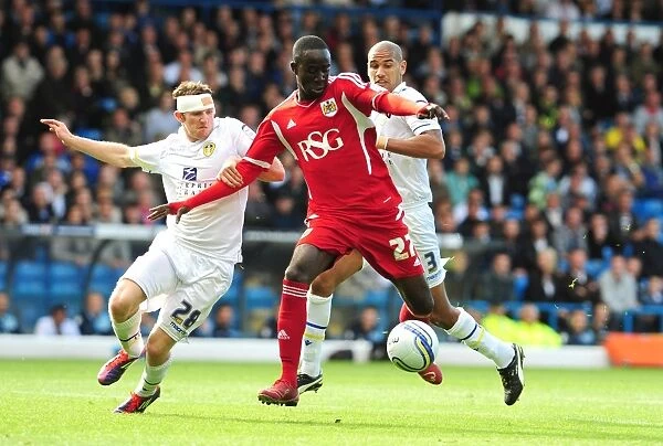 Adomah vs. White: A Football Rivalry in the 2011 League Cup Clash between Leeds United and Bristol City
