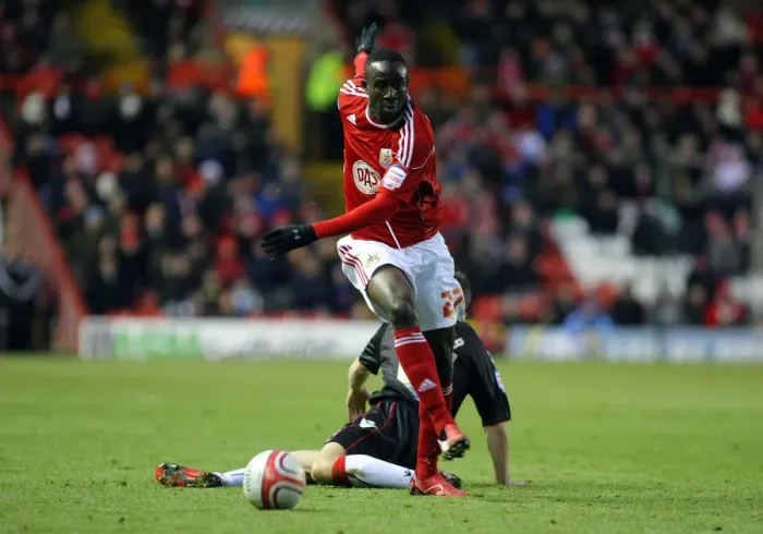 Framed Print : Adomah's Victory: Bristol City vs Sheffield United, Championship Match, 27 / 11 / 2010 Framed Print : Adomah's Victory: Bristol City vs Sheffield United, Championship Match, 27 / 11 / 2010