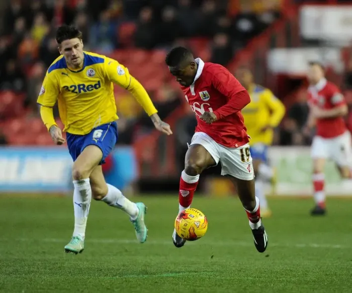 Framed Print : Agard in Action: Bristol City vs Crawley Town, Sky Bet League One, December 2014