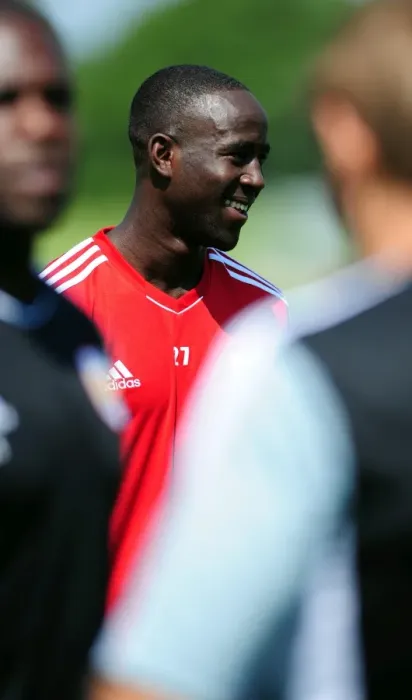 Framed Print : Albert Adomah's Unyying Pre-Season Determination: Intense Training with Bristol City FC Framed Print : Albert Adomah's Unyying Pre-Season Determination: Intense Training with Bristol City FC